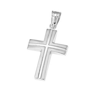 Cross K9 White Gold