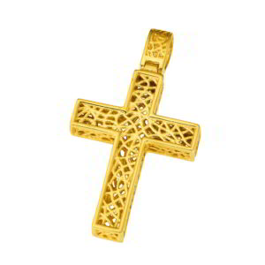 Cross K14 Gold