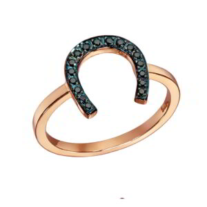 K9 Ring Gold Gold with Zircon