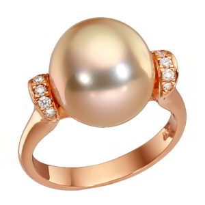 Single Stone Ring K18 White Gold with Diamond