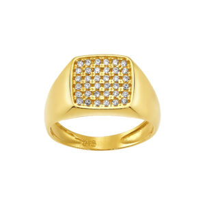 Ring K14 Gold with Zircon