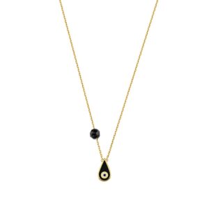 Necklace K14 Gold with Enamel
