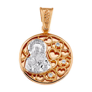 Madonna K14 Pink Gold with Zircon