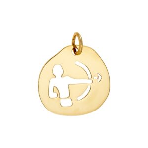 Zodiac sign ''Sagittarius'' K14 Gold