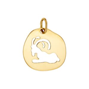 Zodiac sign "Aries" K14 Gold